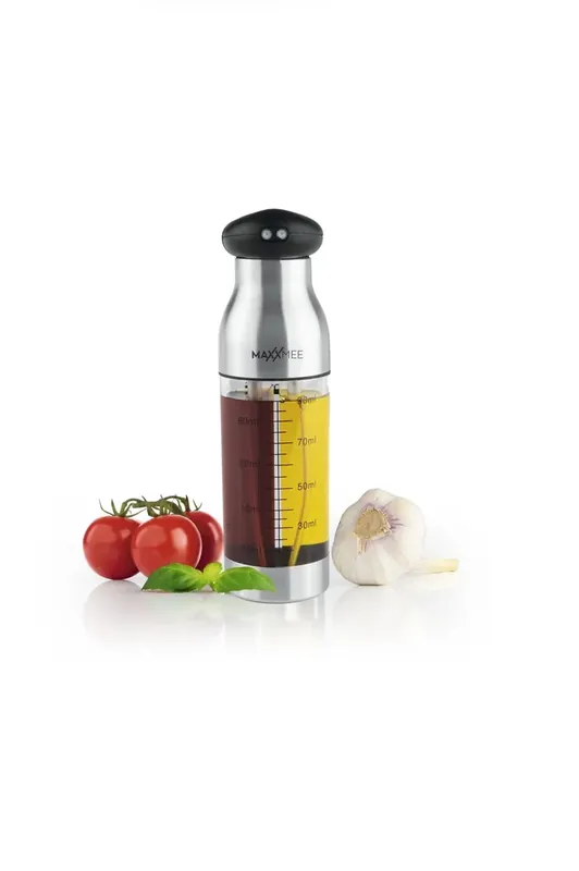 Abverkauf Sprühflasche Essig und Öl 2in1, Edelstahl, 200 ml